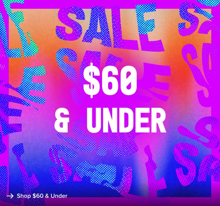 Shop Sale Under $60