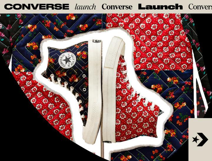 NEW | Converse Upcycled Floral Collection