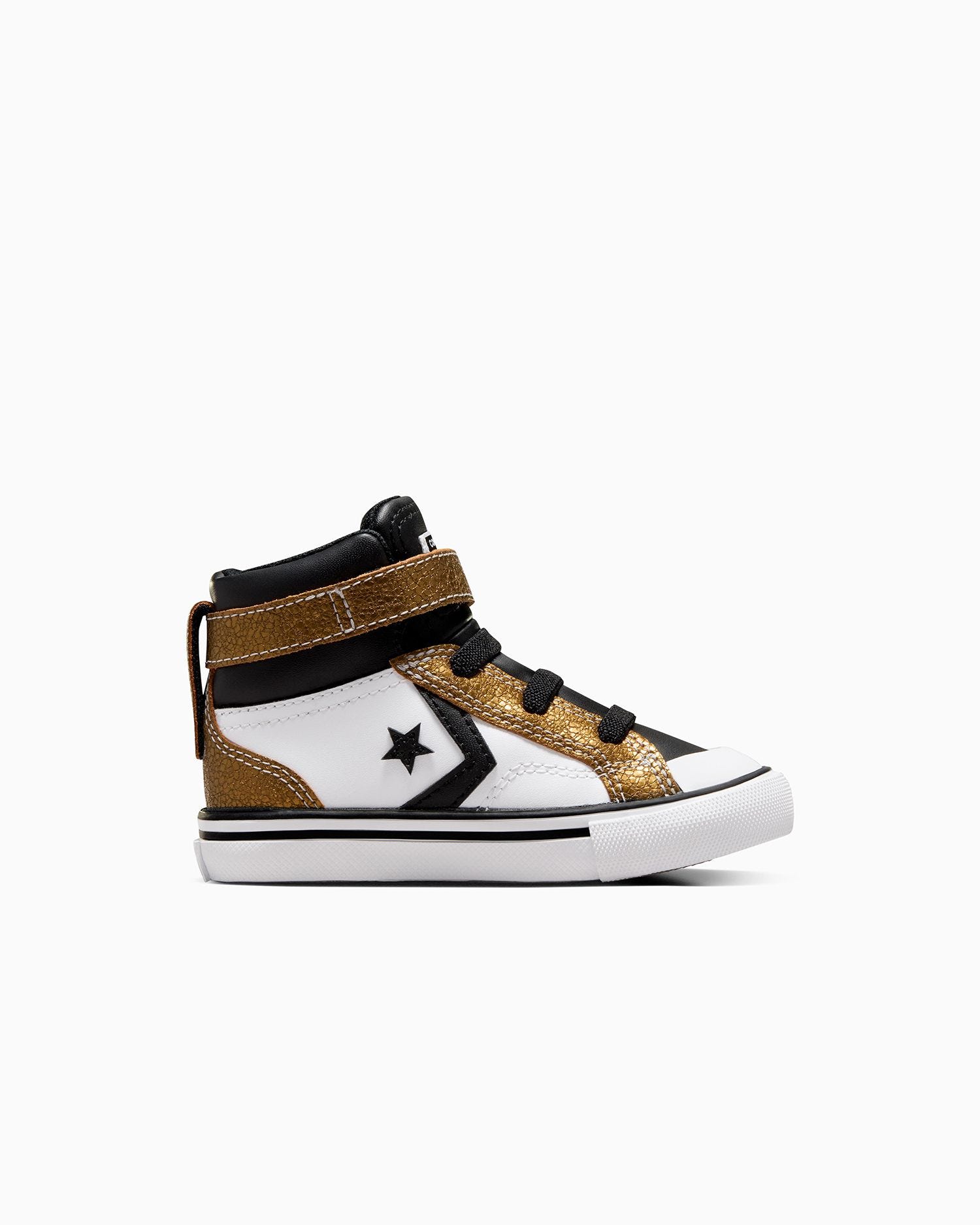 Converse Pro Blaze Strap Sparkle Toddler High Top White Converse