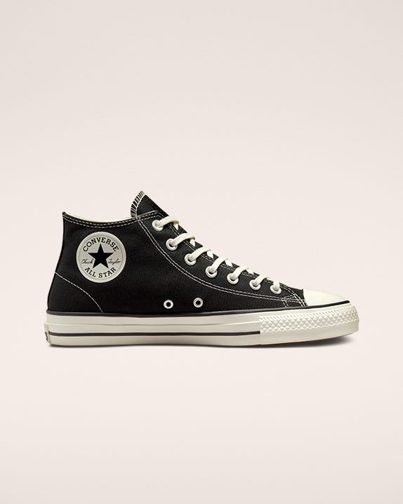 Converse off shop black