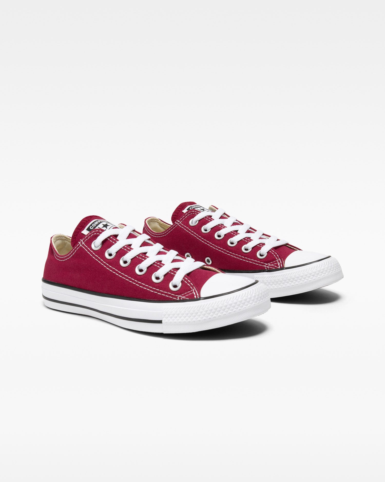 Unisex Converse Chuck Taylor All Star Seasonal Colour Low Top Maroon