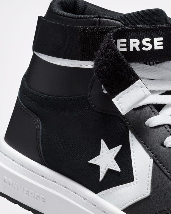 Unisex Converse Pro Blaze Cup Removable Strap Mid Black