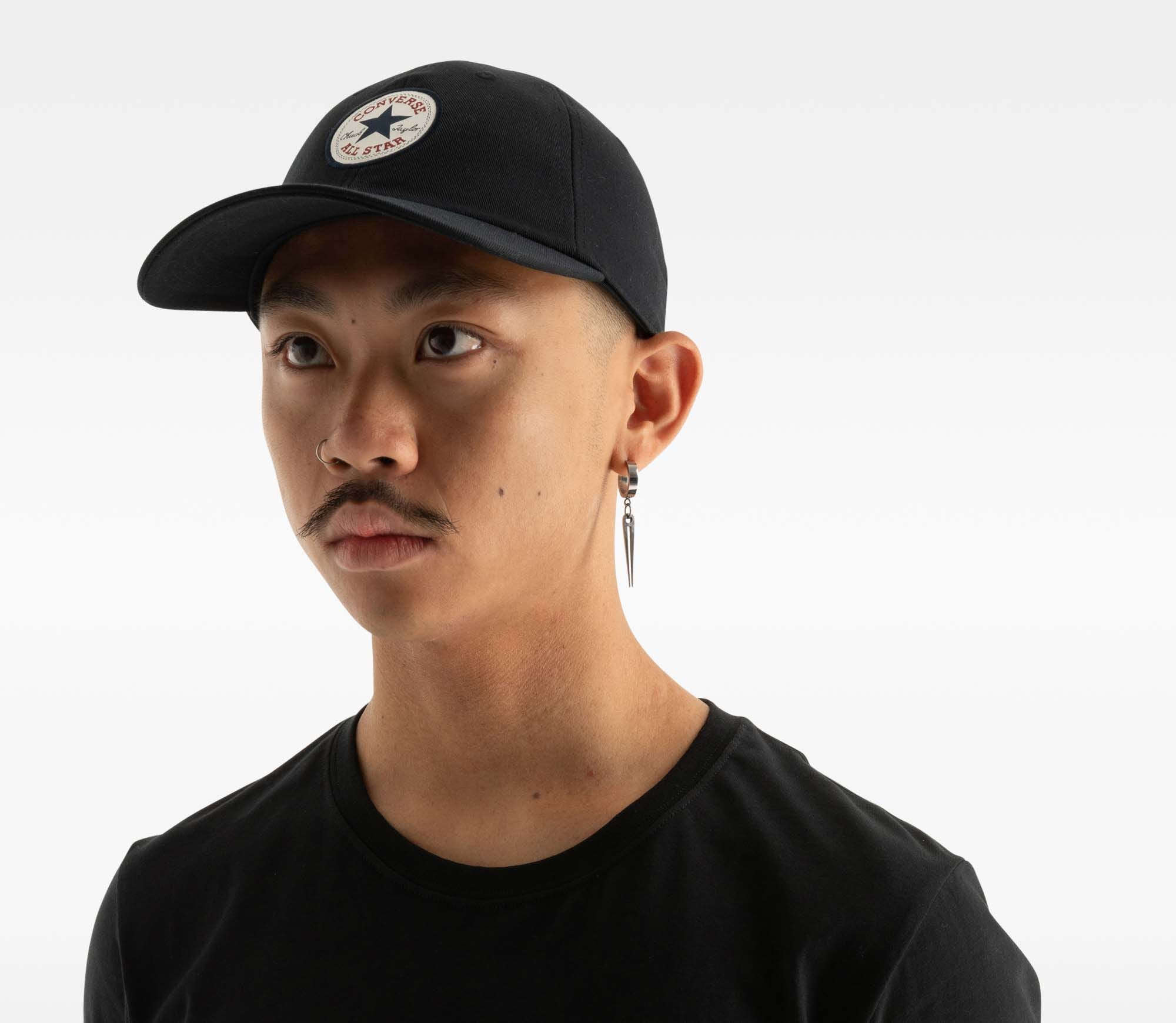 Unisex Converse All Star Patch Baseball Cap Converse Black Converse Australia