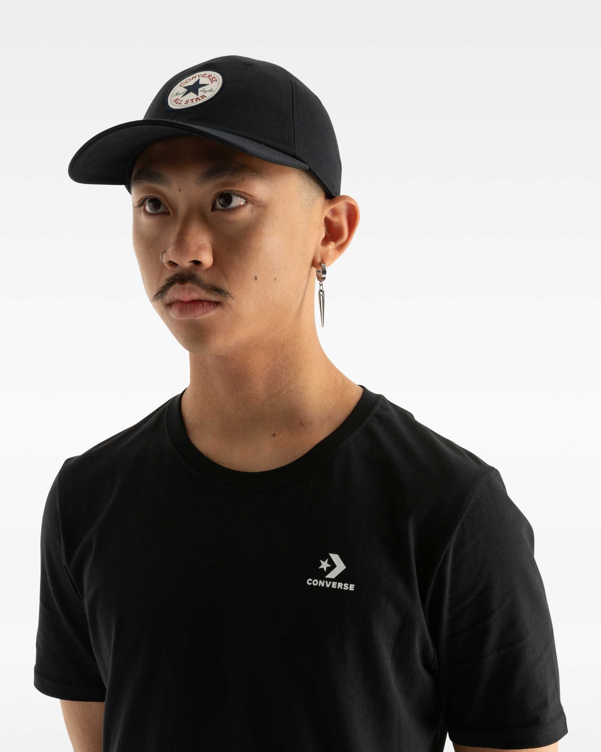 Black converse hat sales