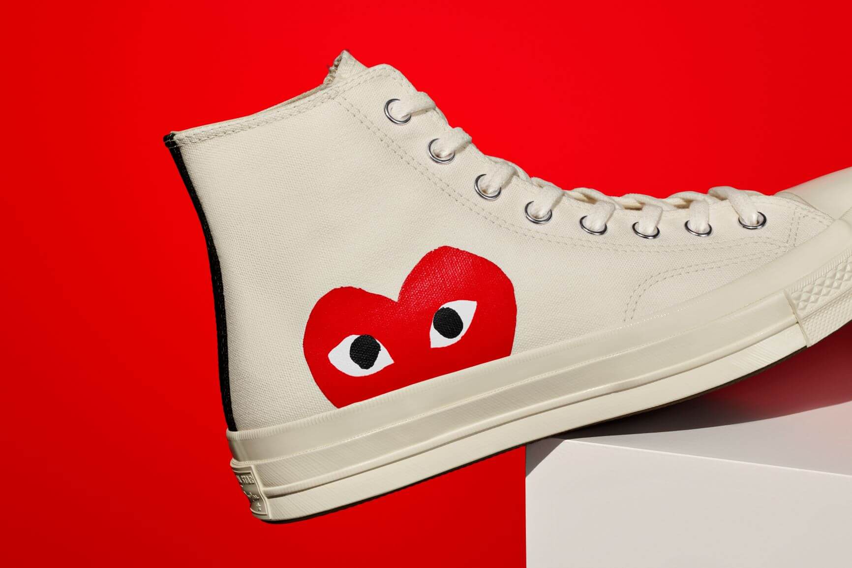 high top converse love heart