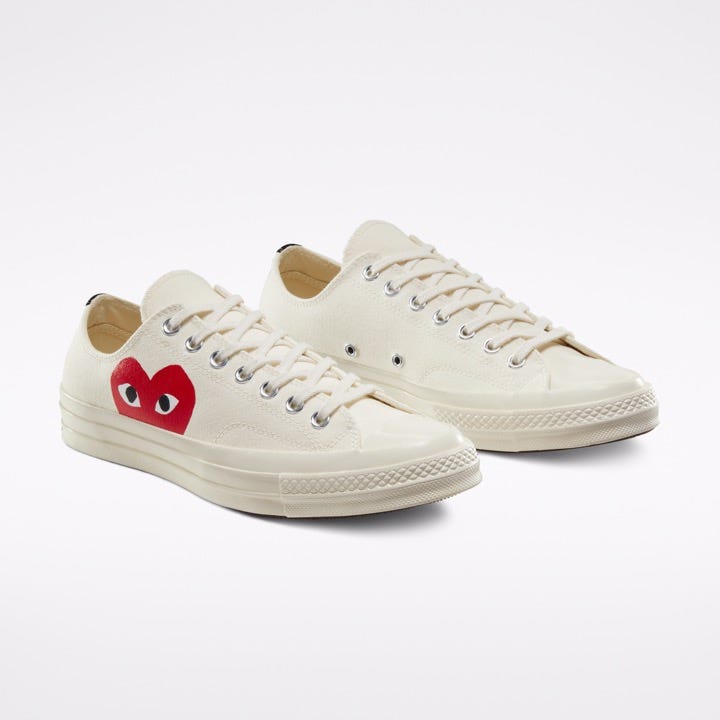 comme des garcons x converse