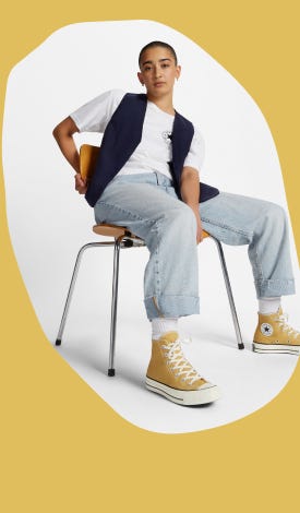 Neutral-Coloured Converse